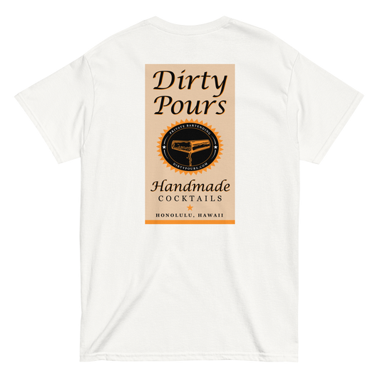 Dirty Pours Vodka T-Shirt Back