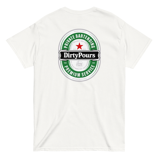 Dirty Pours Green Bottle T-Shirt