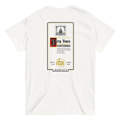 Dirty Pours Dutch Vodka T-Shirt Back