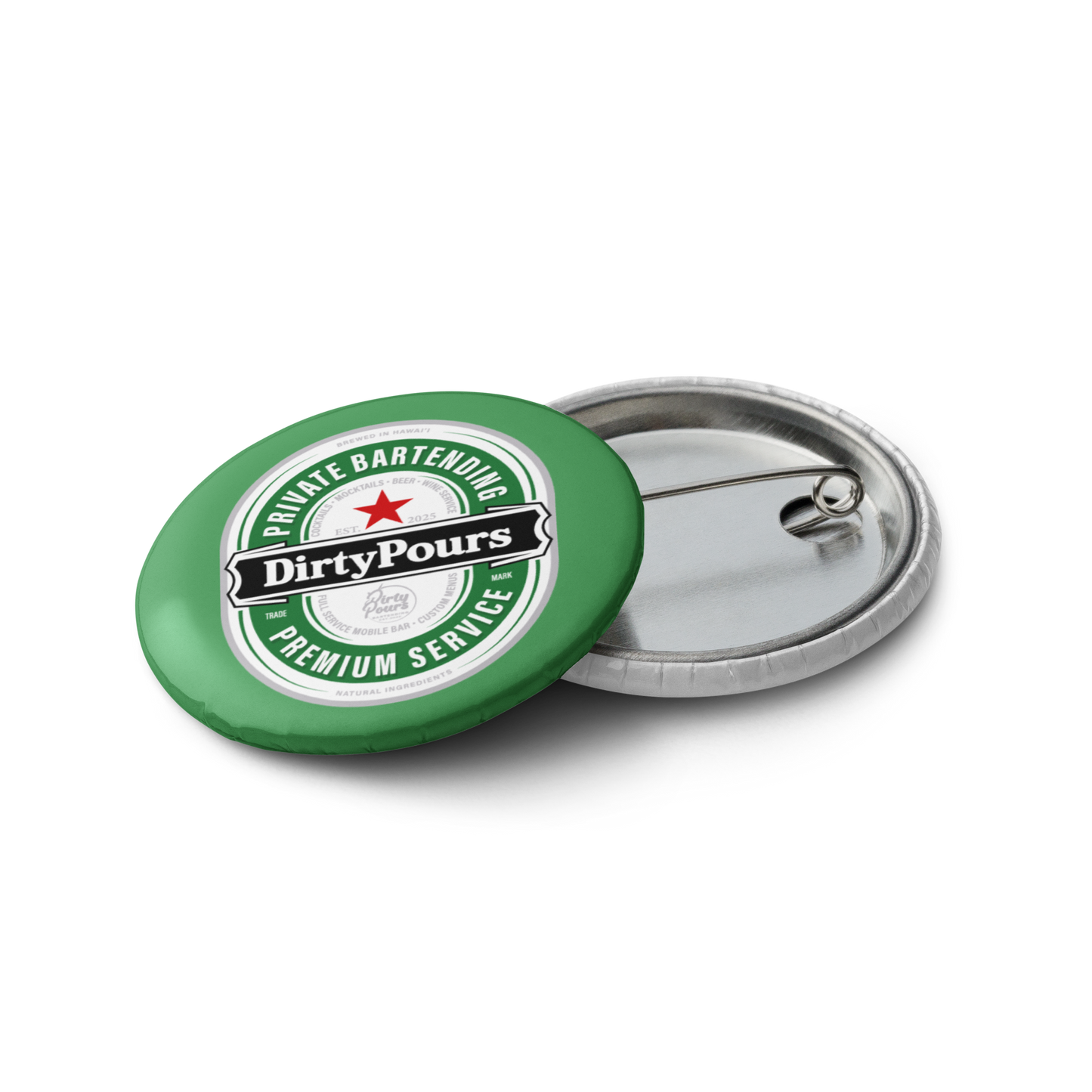 Dirty Pours Beers Set of 5 Pins