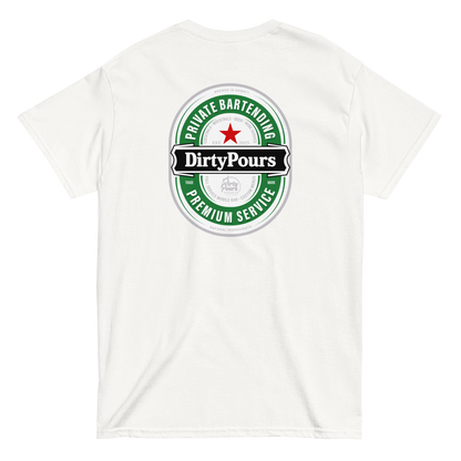 Dirty Pours Green Bottle T-Shirt